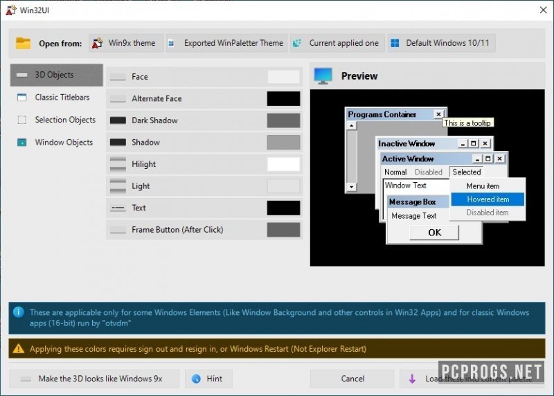 download WinPaletter 1.0.7.7 download WinPaletter 1.0.7.7