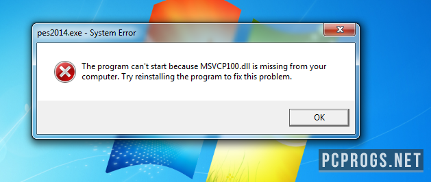 The program cant start because playstation
