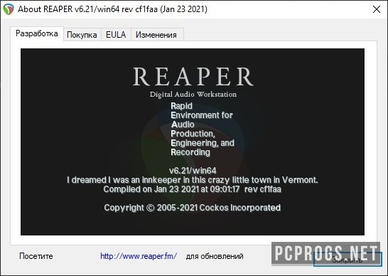Cockos REAPER 7.05 instal the last version for android