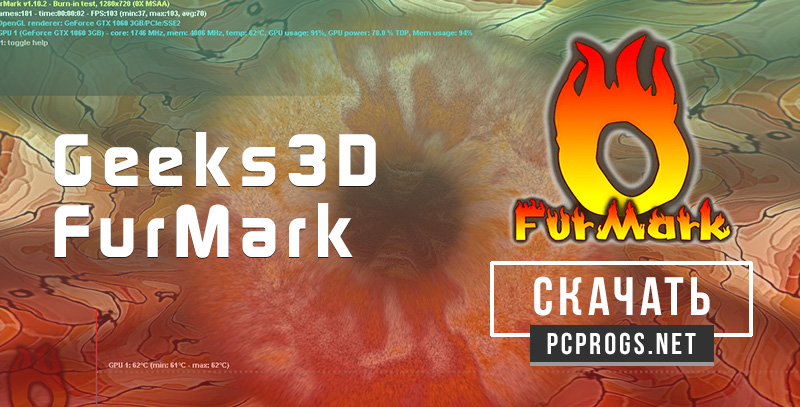 instal the last version for ipod Geeks3D FurMark 1.37.2