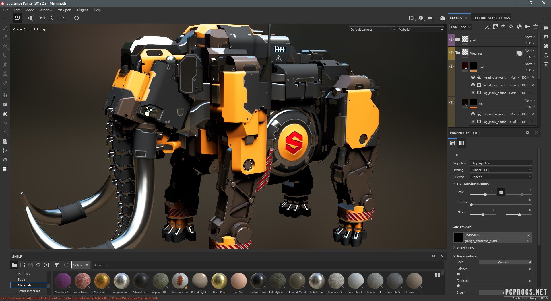 Adobe Substance Painter 2023 v9.0.0.2585 instaling