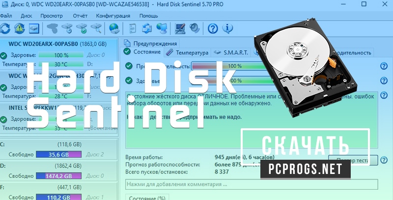 instal Hard Disk Sentinel Pro 6.10.5c free