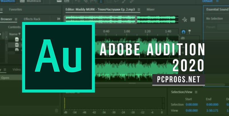 Настройка adobe audition 2020