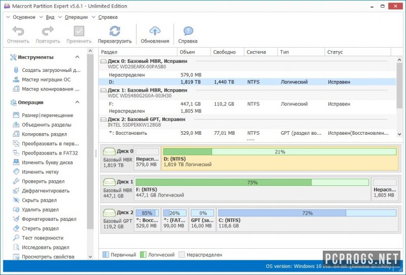 Macrorit Disk Partition Expert Pro 7.9.8 download the last version for windows