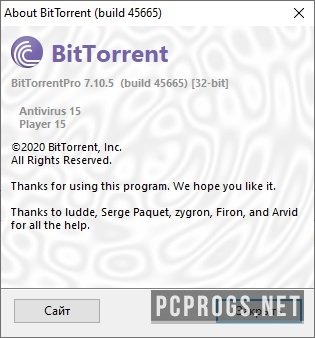 BitTorrent Pro 7.11.0.46969 instaling