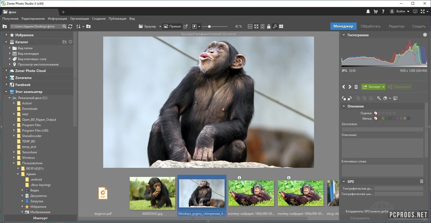 download the new version for windows Zoner Photo Studio X 19.2309.2.497