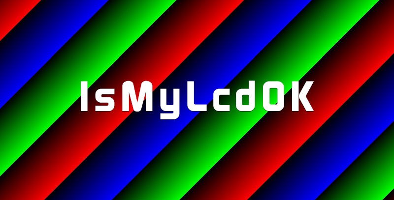 download the new IsMyLcdOK 5.45