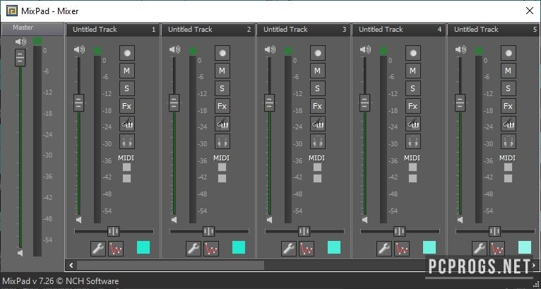 download the new version for windows NCH MixPad Masters Edition 10.97