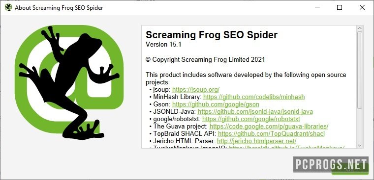 Screaming Frog SEO Spider 19.3 free downloads