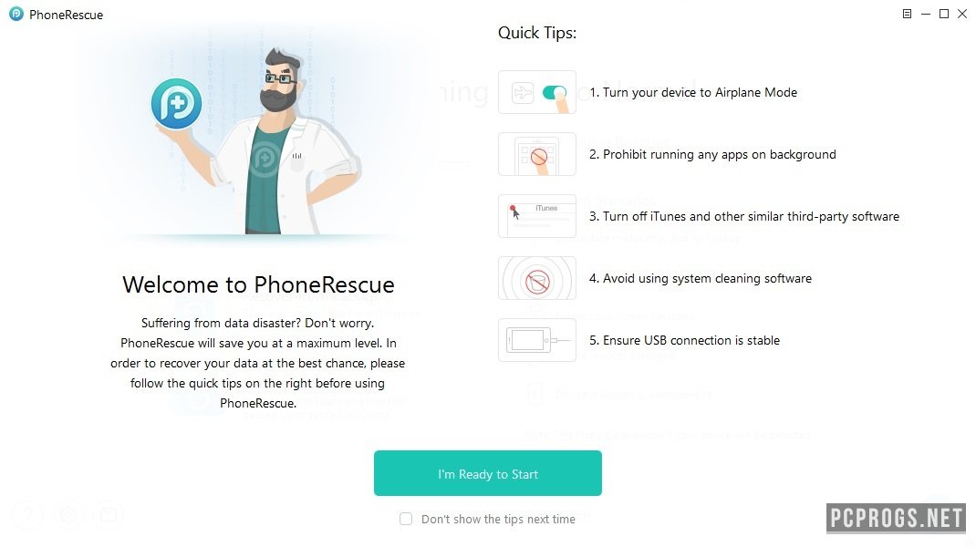 PhoneRescue for iOS instal the new version for mac