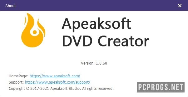 Apeaksoft DVD Creator 1.0.82 download the last version for windows