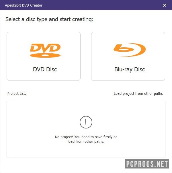 download the new for windows Apeaksoft DVD Creator 1.0.86
