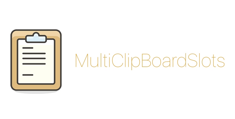 instal MultiClipBoardSlots 3.28