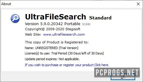 UltraFileSearch Standard 6.5 download the new for mac