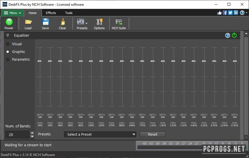 downloading NCH DeskFX Audio Enhancer Plus 5.09