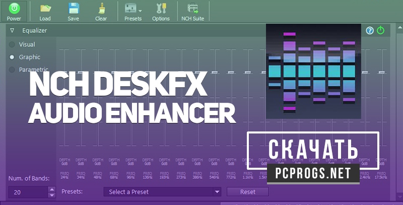NCH DeskFX Audio Enhancer Plus 5.12 download the new for mac
