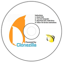 Логотип Clonezilla Live 3.0.2-21