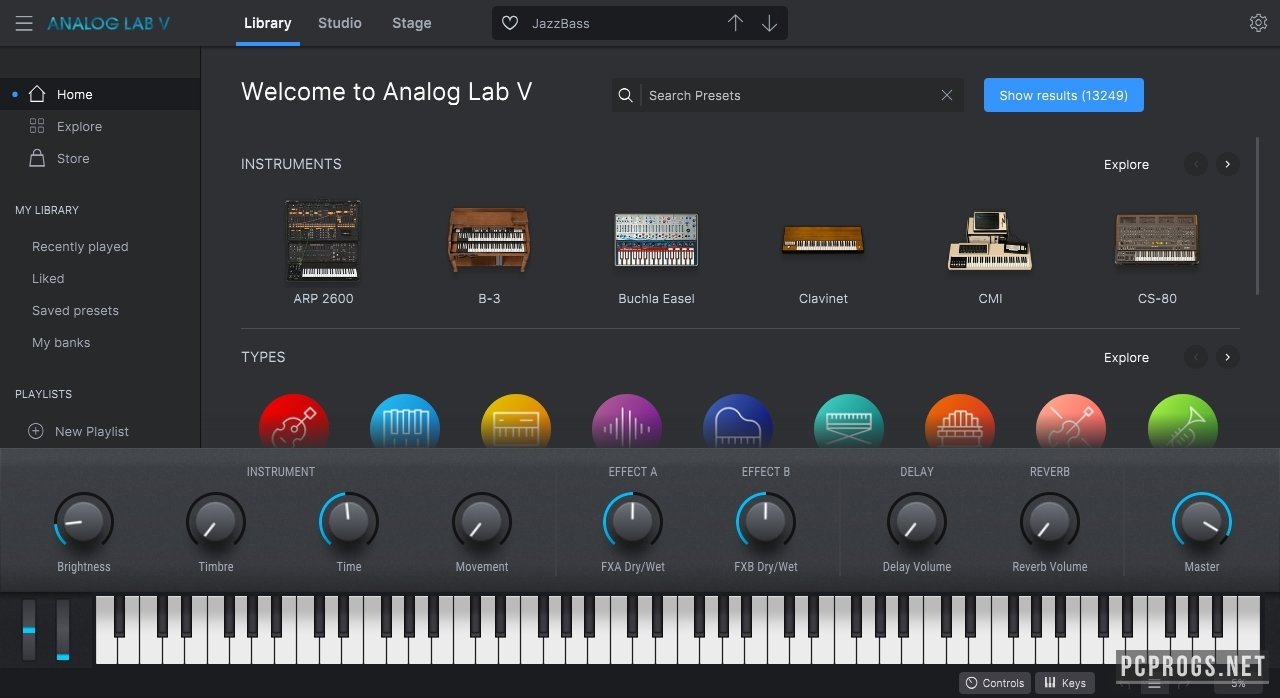 Arturia Analog Lab 5.7.4 download the new version for android