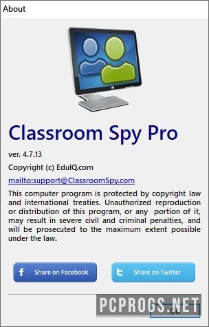 EduIQ Classroom Spy Professional 5.1.9 download the new version