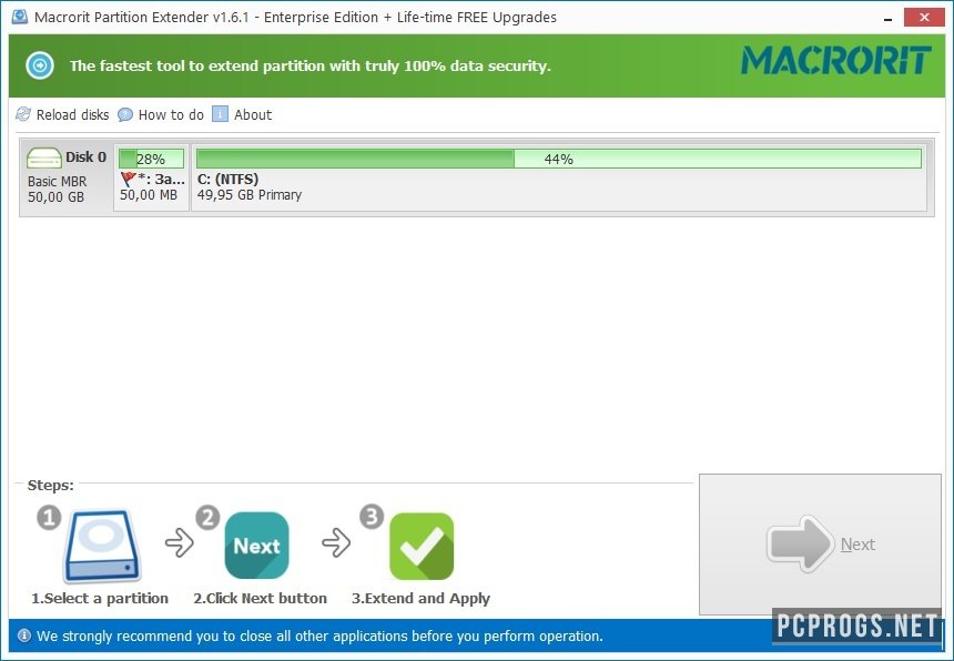Macrorit Partition Extender Pro 2.3.0 download the new version for apple