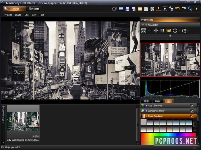free instals Machinery HDR Effects 3.1.4