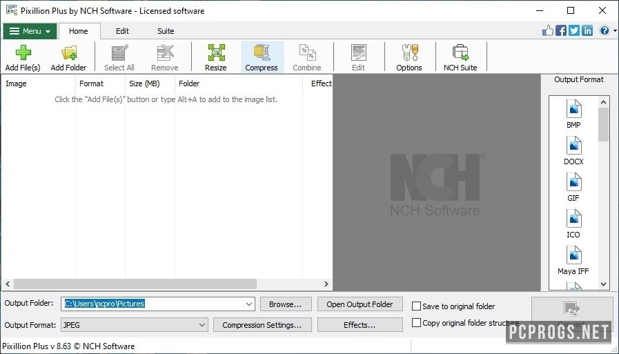 NCH Pixillion Image Converter Plus 11.45 for windows instal