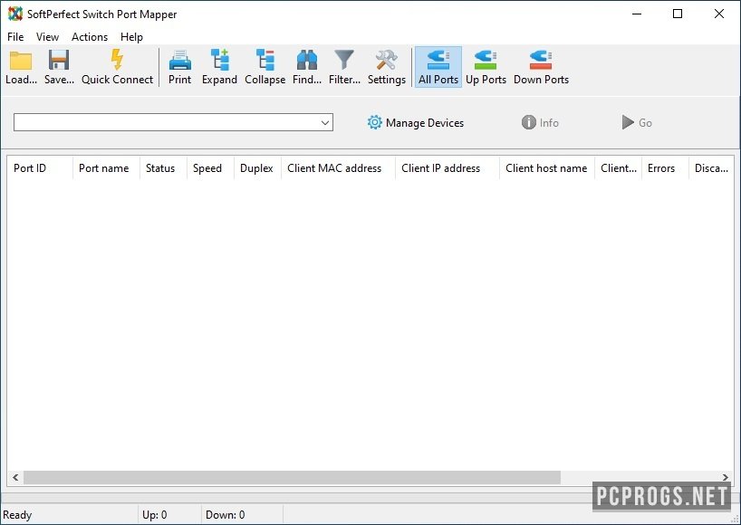 SoftPerfect Switch Port Mapper 3.1.8 download the last version for windows