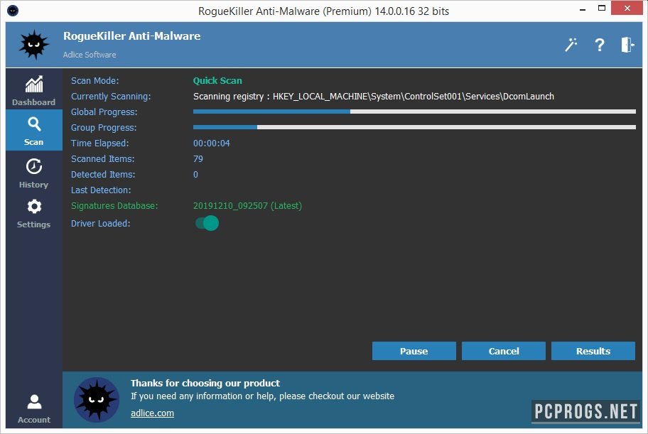 RogueKiller Anti Malware Premium 15.12.1.0 free downloads
