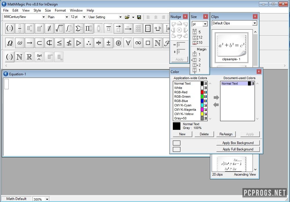 MathMagic Pro Edition 9.0.1.65 для Adobe InDesign скачать бесплатно