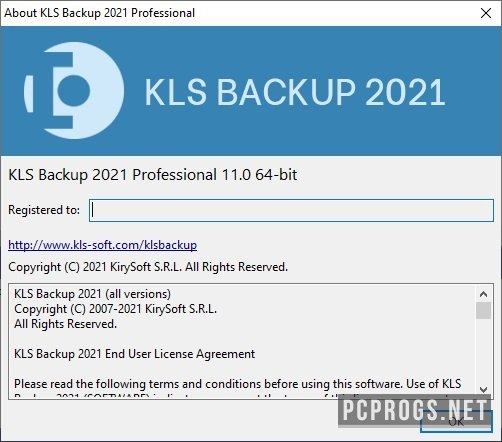 downloading KLS Backup Professional 2023 v12.0.0.8