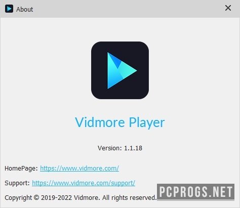 Vidmore Player 1.1.50