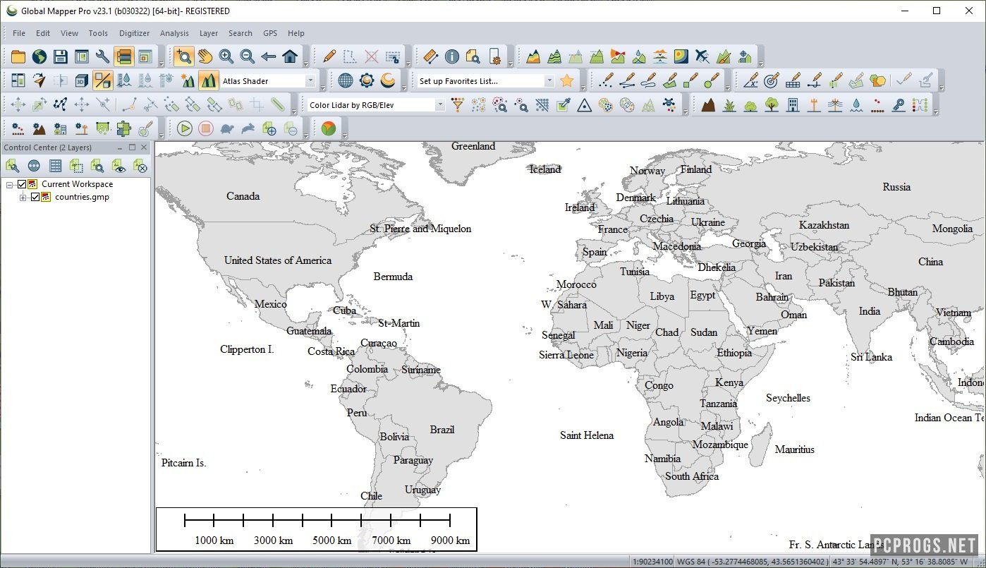 instal the new version for windows Global Mapper 25.0.2.111523