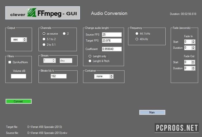 clever FFmpeg-GUI 3.1.3 downloading