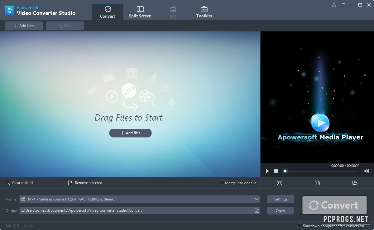 Apowersoft Video Converter Studio 4.8.9.0 download the new version