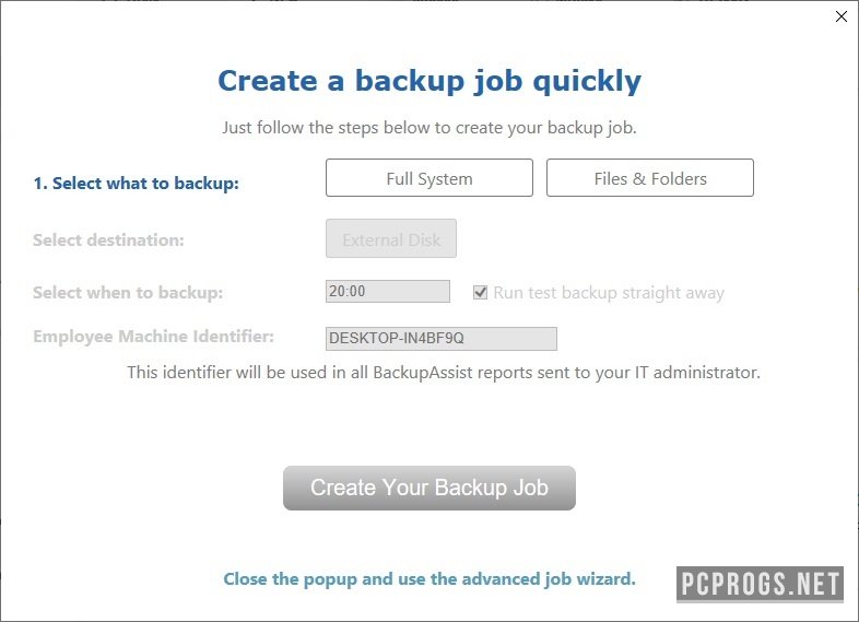 BackupAssist Classic 12.0.5 for mac instal