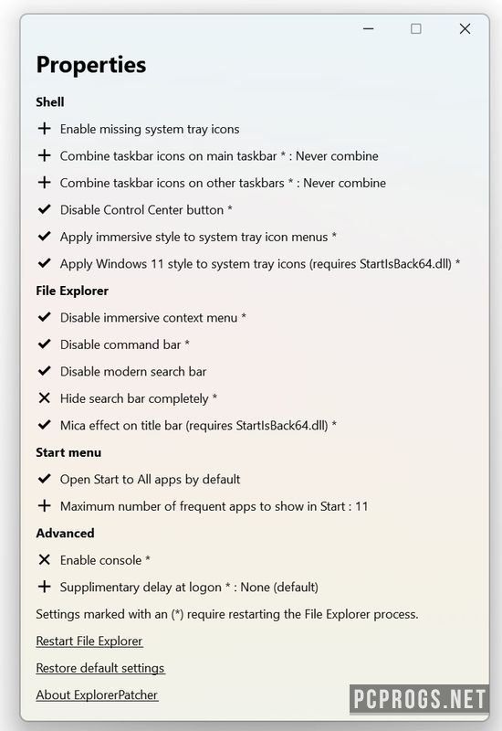free instal ExplorerPatcher 22621.1992.56.1