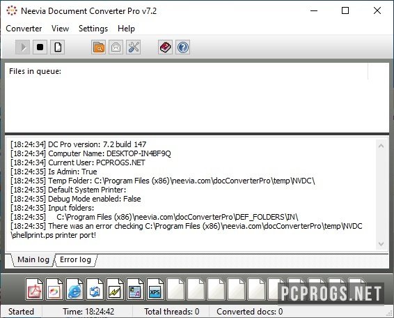 Neevia Document Converter Pro 7.5.0.218 download the new version for windows
