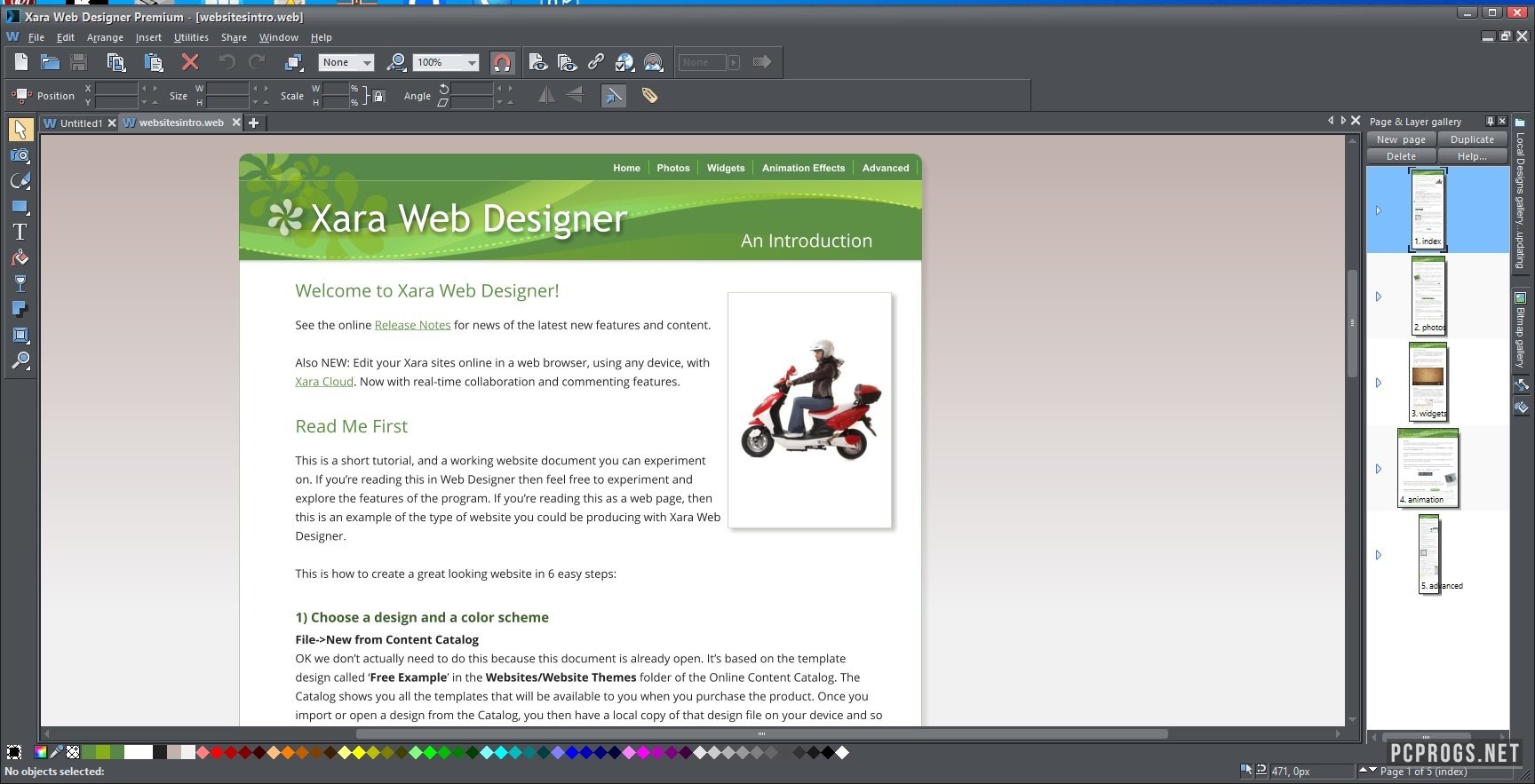 Xara Web Designer Premium 23.2.0.67158 download the new version for ipod