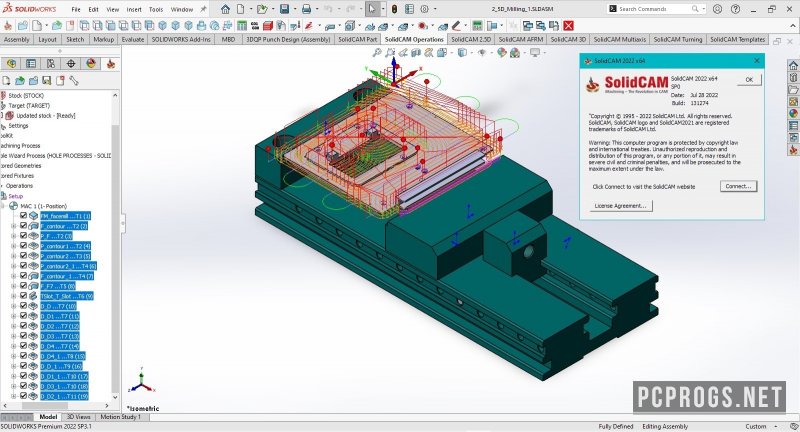SolidCAM for SolidWorks 2023 SP0 for apple download free