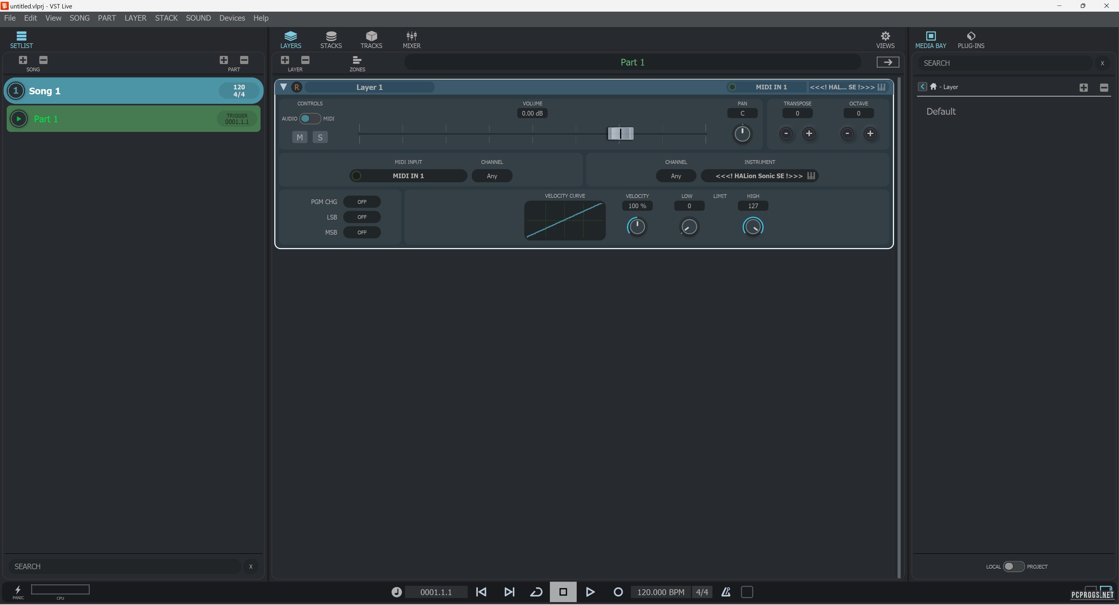 download the new for android Steinberg VST Live Pro 1.2