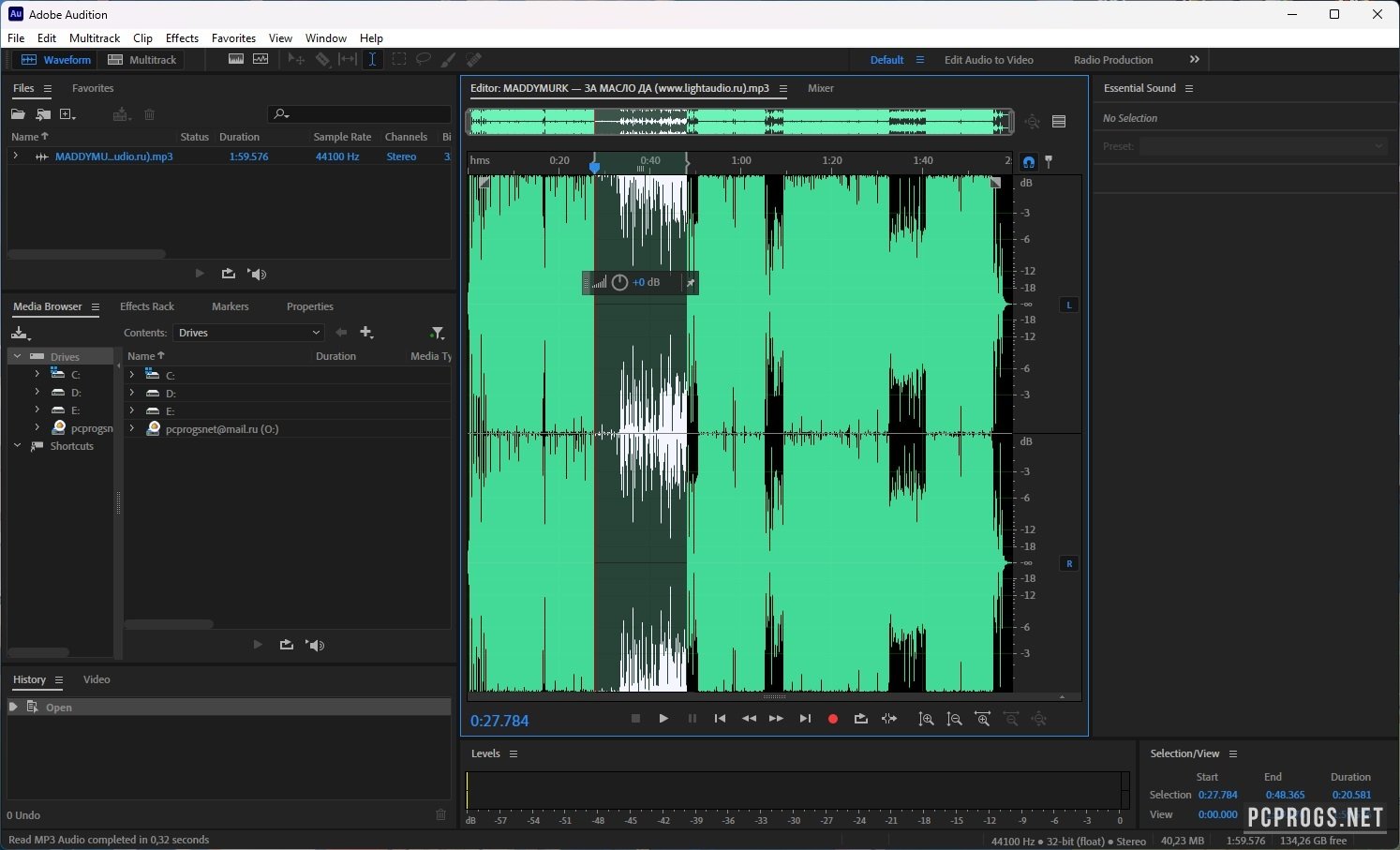 Adobe Audition 2024 v24.4.1.3 крякнутый торрент скачать бесплатно