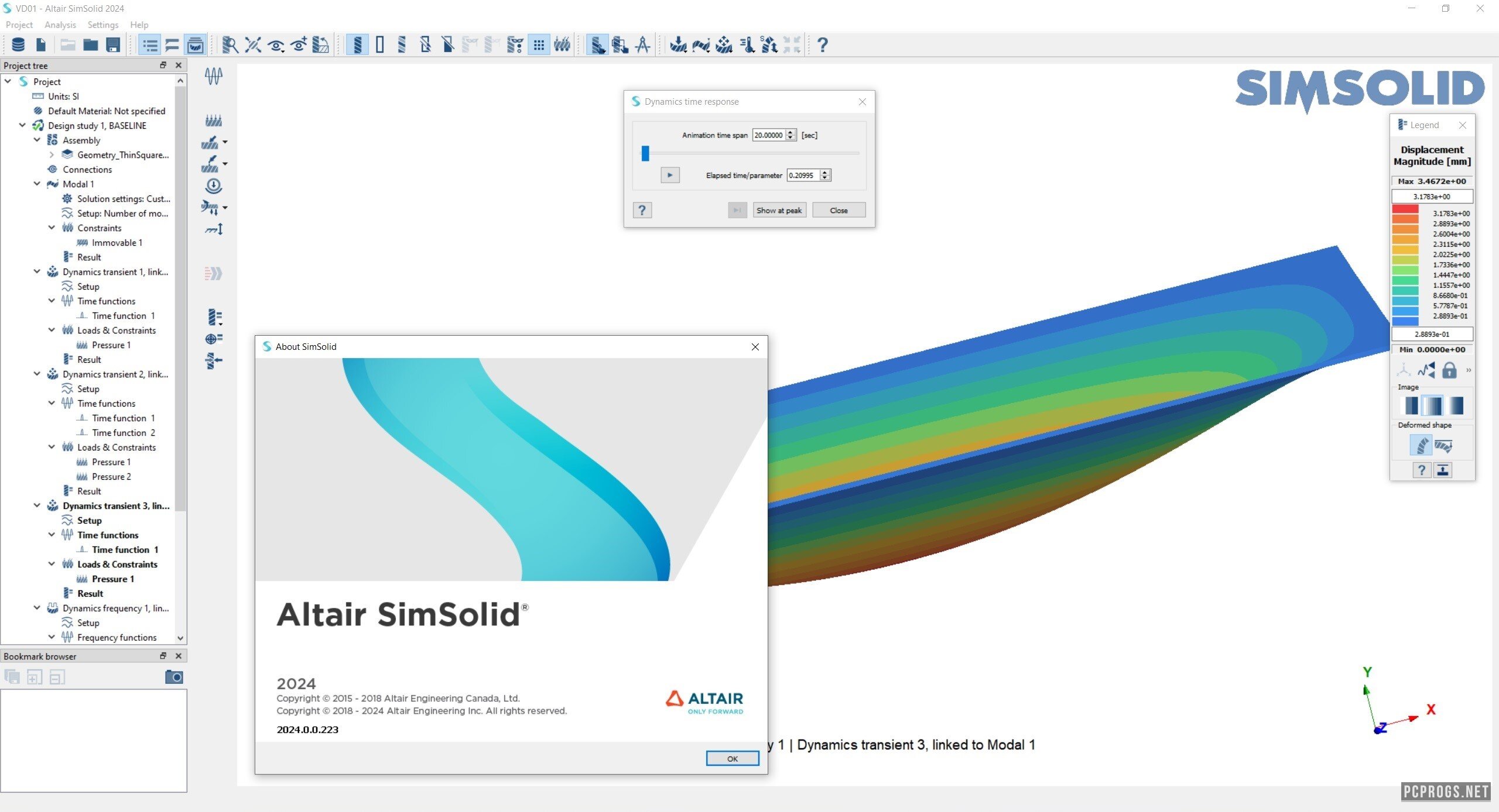 Simsolid Icon Altair SimSolid 2024.1 x64 + crack скачать бесплатно