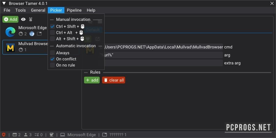 Browser Tamer 5.0.0 + Portable скачать бесплатно
